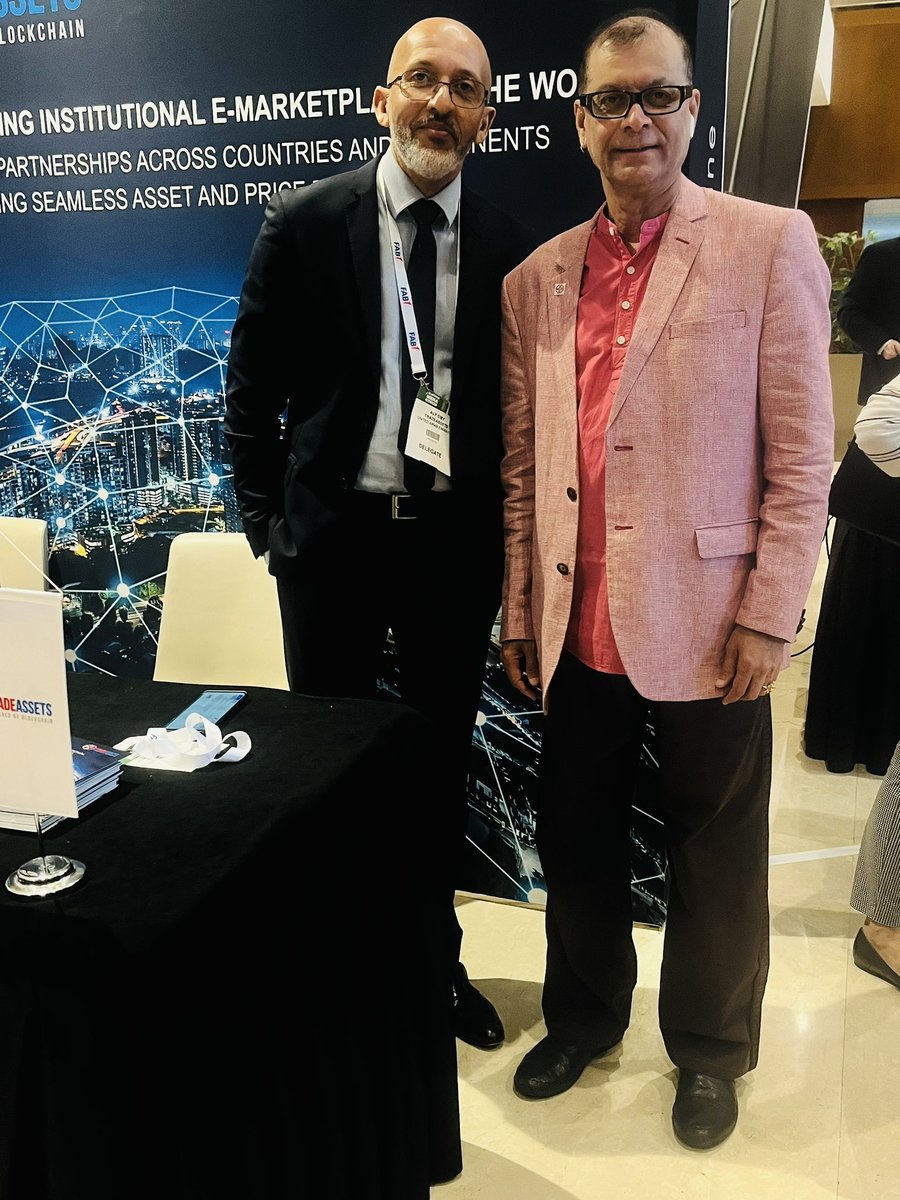 Creating new partners across new continents. #TradeAssets at #GTRMENA