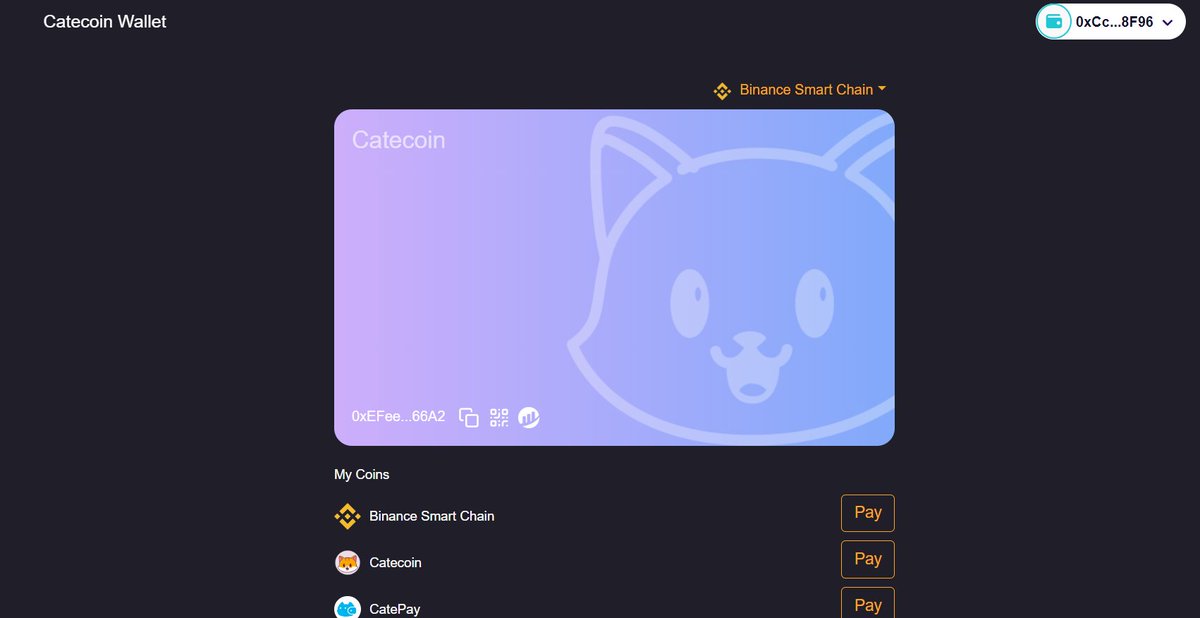 CryptoCaZuTo's tweet photo. @catecoin 0xCc932377c928BC6F7fdf99b1ccE873aDe35b8F96 https://t.co/B5O3LnMiQQ