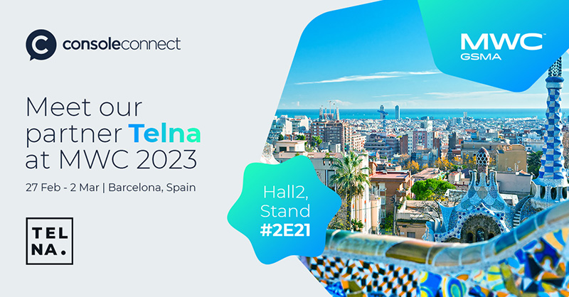 ConsoleConnect's tweet image. We will be joined at @MWCHub by our #IoT ecosystem partner @TelnaGlobal
Visit us at stand 2E21 to learn how @TelnaGlobal leverages our platform to provide MNOs, CSPs and OEMs with a fully managed global #cellularconnectivity platform.

Book a meeting here: hubs.la/Q01CXN120