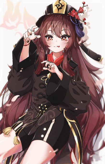 「べーーっ」※tap推奨 #原神  #Genshin_Impact #胡桃 