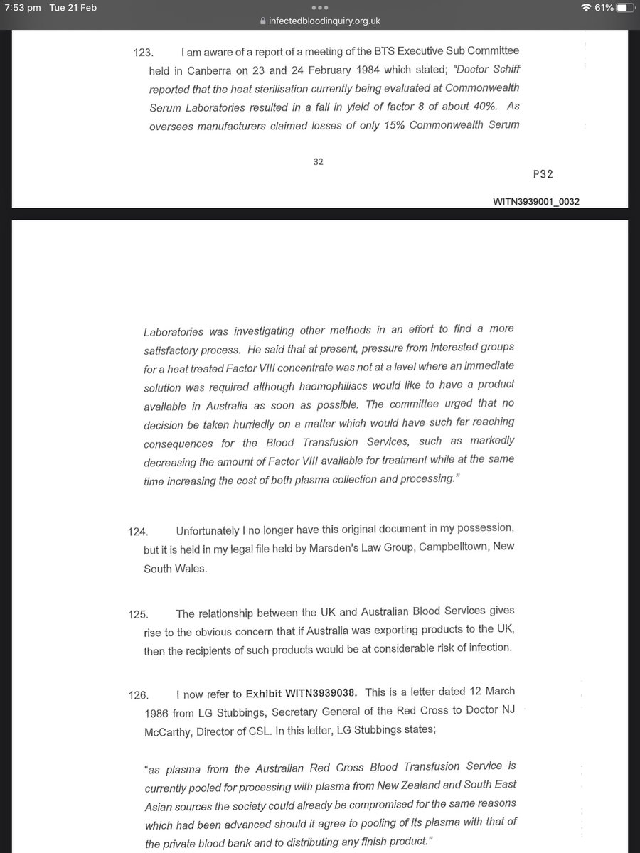 InfectedBloodAu's tweet photo. @billbowtell @SenatorRennick Bill when you attack tainted blood victims please know we are holding criminal evidence on HIV. 

Australians were killed en masse by criminal negligence by the Australian Red Cross and by the Commonwealth Serum Laboratories (CSL). https://t.co/H7qnZKwm2j