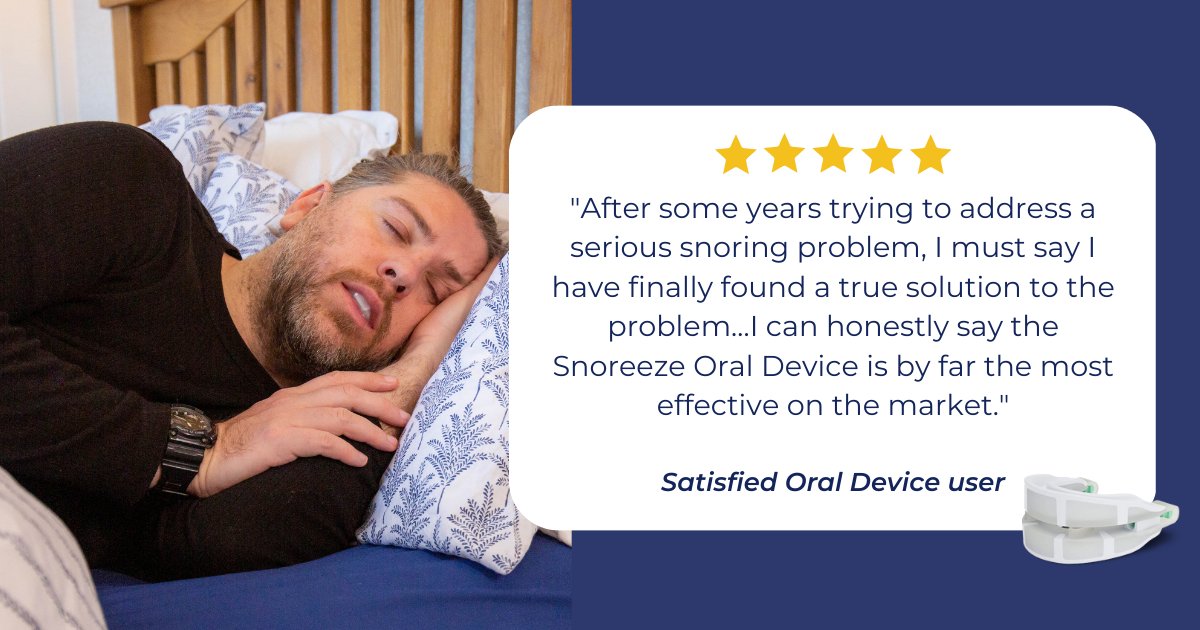 Imagine how good it feels to finally find a solution to your snoring. Dreaming of more energy? A happier relationship? An uninterrupted night's sleep? Shop the Oral Device today: ow.ly/3Ex150MElFM   

#snoring #sleep #health #wellness #review #OralDevice #StopSnoring