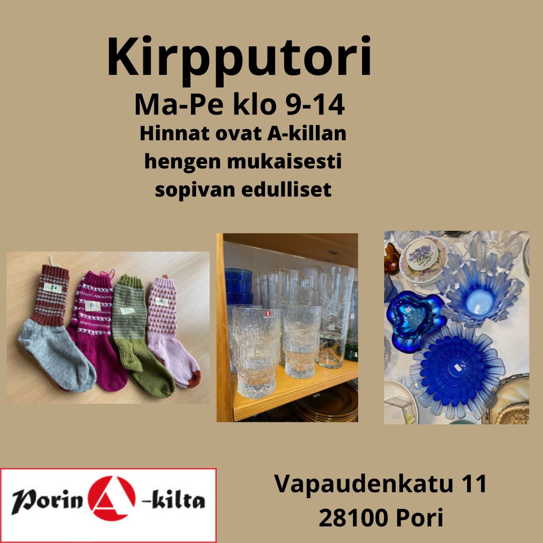 Tervetuloa kahvittelemaan ja tekemään löytöjä!