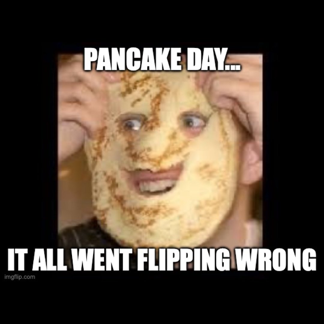 appyshopUK's tweet photo. Let's hope your pancake day goes better than this! 🤣 

Share how your pancakes went with your pics in the comments below! https://t.co/Ge8GpDqsaj