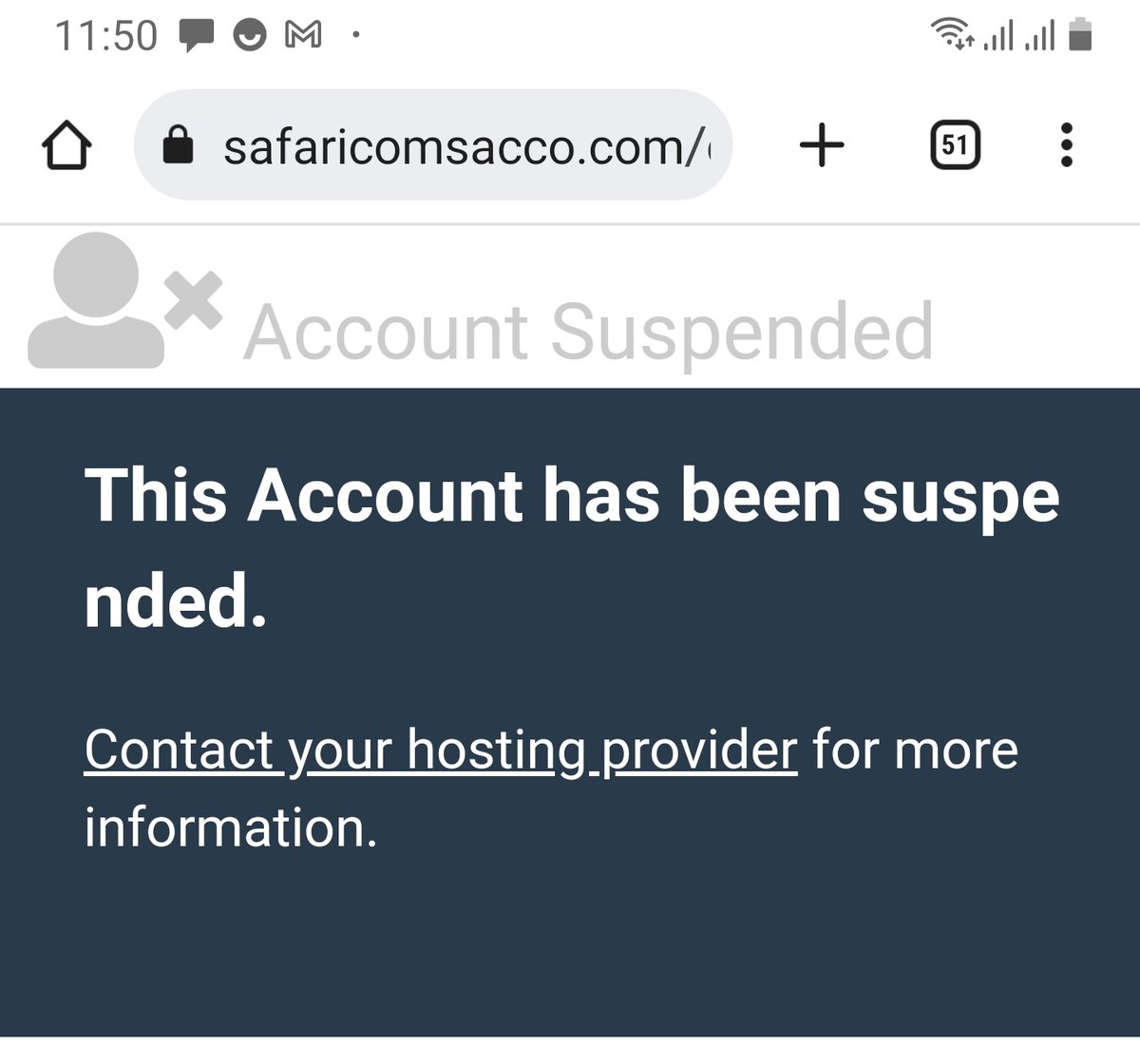 TecheraMwinami's tweet photo. Hi @SafaricomSacco 
What's happening with your website? https://t.co/FwlSI82GiW