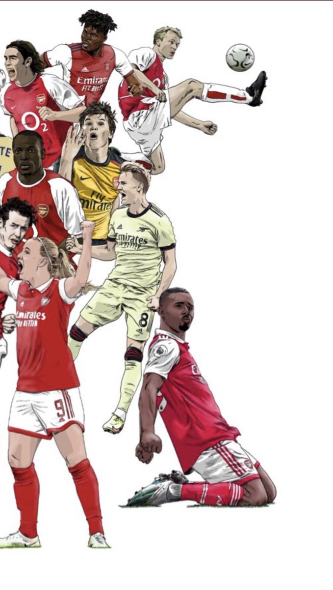 Small sneak peak of my collage WIP, but I need something to fit in that gap on the right!
A player (past or present, make or female) that I’ve not included in the overall pic yet. 
Any suggestions??
Drop you images below!
If I choose your idea…I will send you a free copy!! #afc