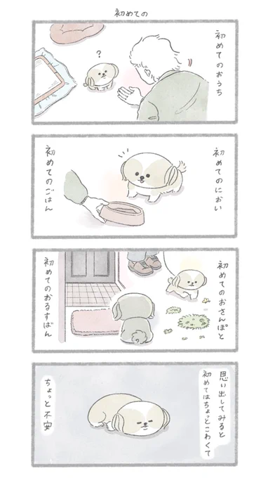 初めての#こんにちはいぬです 