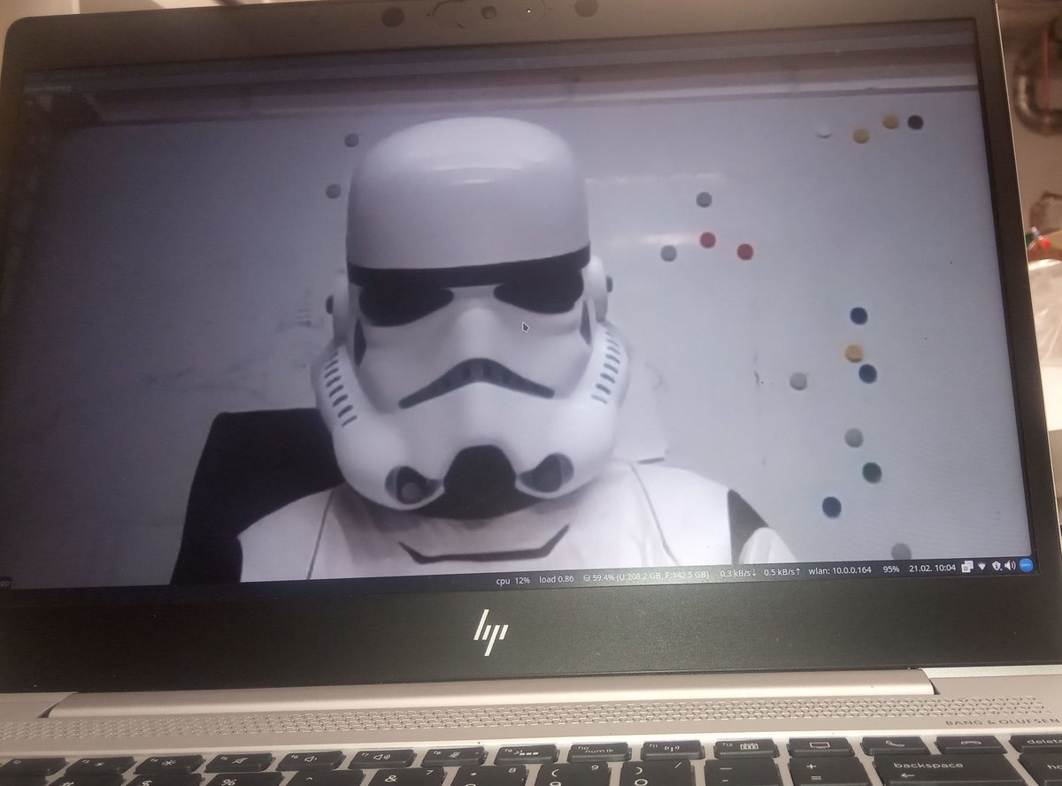 karlrupp's tweet photo. Waiting in the Zoom channel for a student to take an exam. Finally figured out that there is no Tuesday, Feb 23 -> typo. Too bad, this would have been a nice surprise 🤣 https://t.co/UGbrgBEoPf
