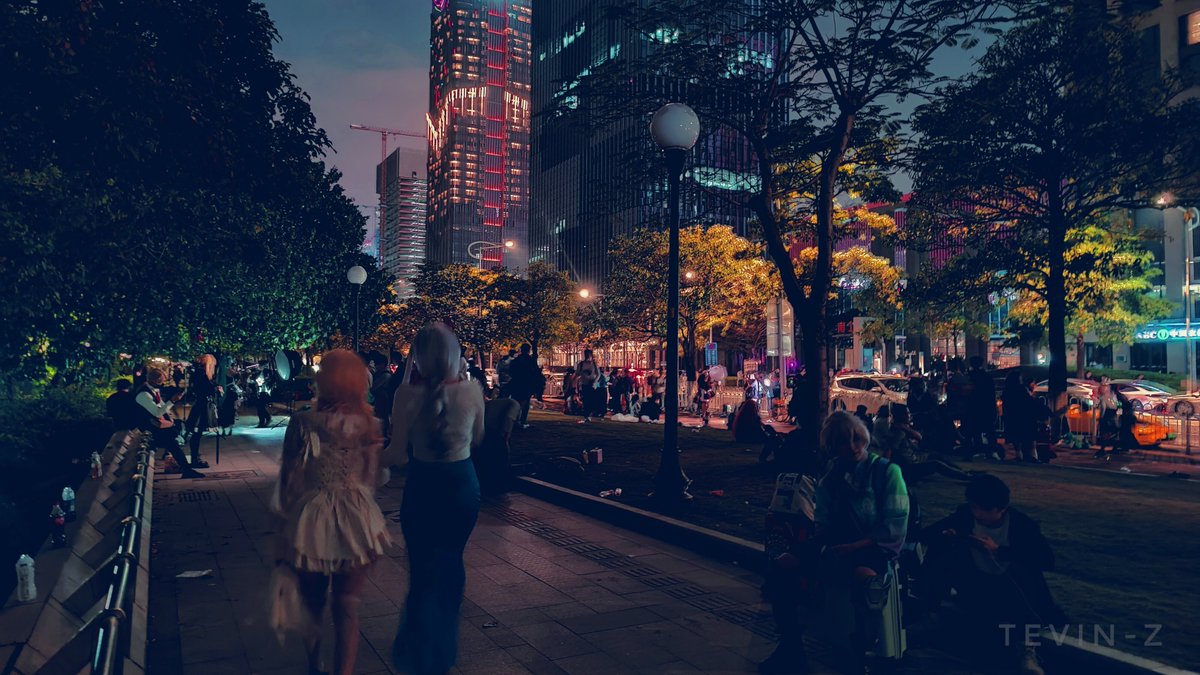 Tevin__Z's tweet image. 我来到你的城市，走过你来时的路。🏙️ #CPSP ·琶洲之夜
