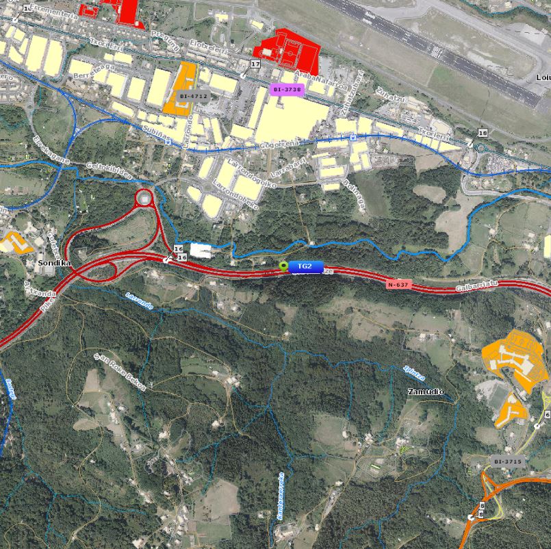 🚗🚗🚚🚨Bi kotxe eta kamioi arteko #Istripua N637 Km 16 #Loiu-n Barakaldoko…