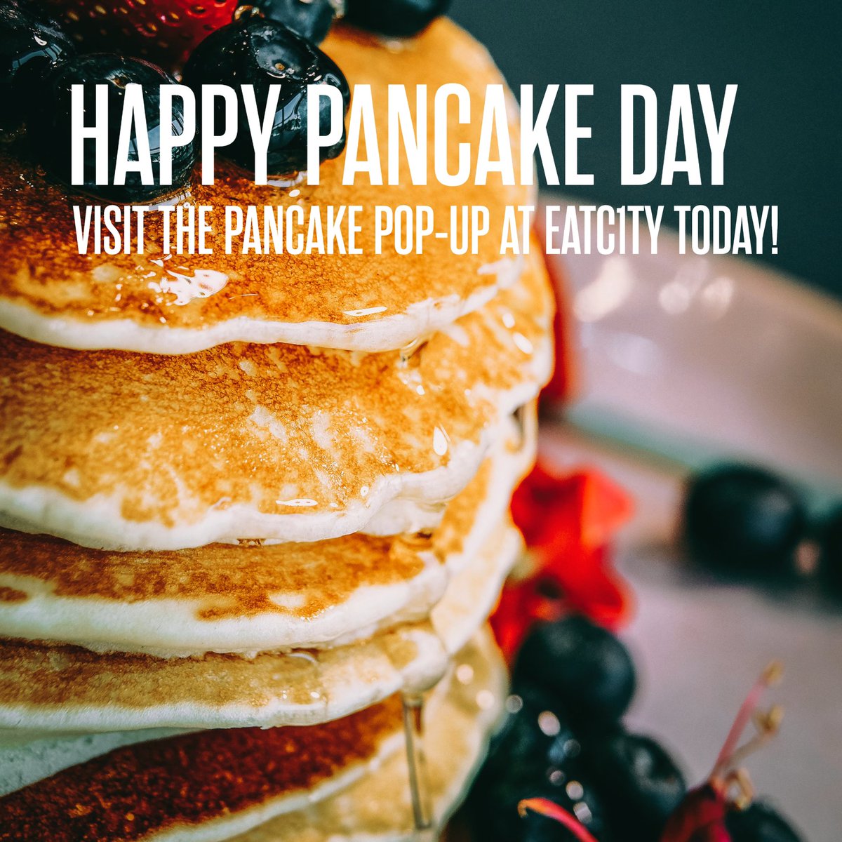 Head down to EATC1TY this #PancakeDay and grab a delicious pancake with yummy topping from our pop up 🥞😋

#mycityuni #cityuniversityoflondon #londonuni #cityunilondon #cityuniversitylondon