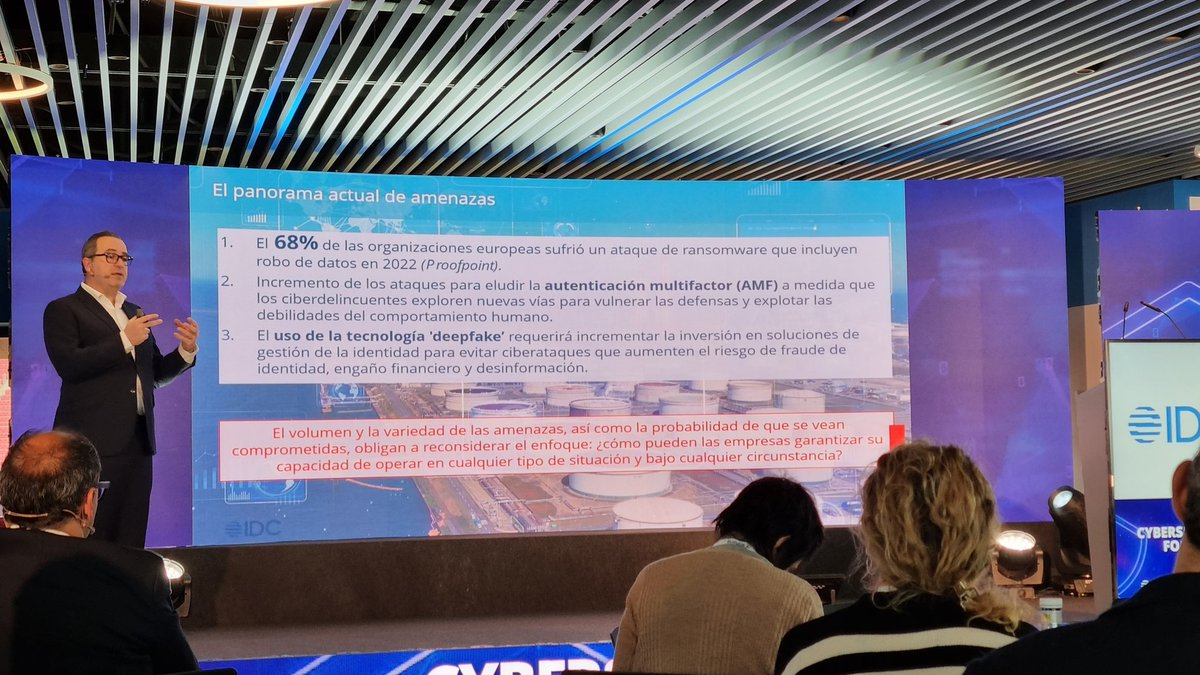 Interesantes elementos a considerar como situación actual sobre la que hay que poner soluciones, según comenta <a href="/jcano/">José Antonio Cano</a> en #cybersecurity2023