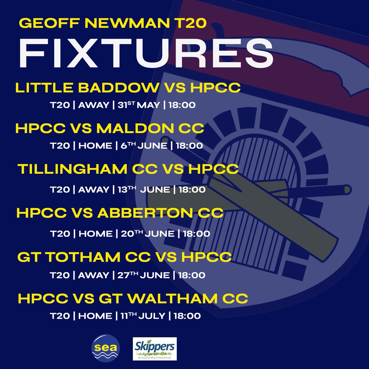 GEOFF NEWMAN T20 FIXTURES 

We are looking forward to taking part in these fixture again this year 💪…. 

Roll on the new season 🏏

#💪 #hatfieldpeverelcricketclub #HPCC #ALLSTARS #uptheallstars #HPCCALLSTARS  ##uptheallstars #cricket #playstraightbegreat #cricket #bowling
