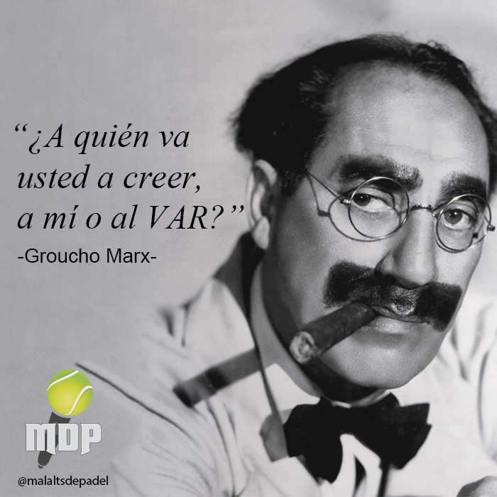 Afortunados los que disponen de VAR en sus partidos de #padel, el resto de humanos, ante la duda, repetimos punto! #FrasesdePadel #malaltsdepadel #padeleras #padeleros #padelfemenino #padelmania #padeltime

malaltsdepadel.com/a-quien-va-a-c…