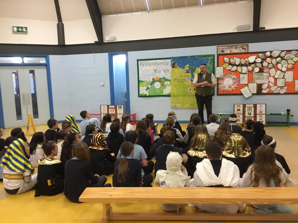 Year 5 are excited about their <a href="/historyinschool/">Portals To The Past</a> Egyptian day today!