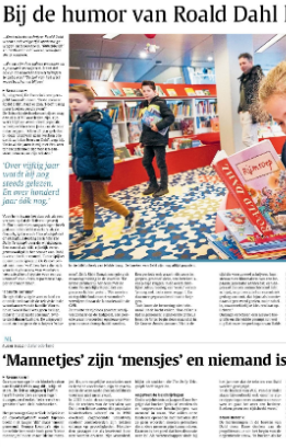 Soms denk ik: moet je als christelijke krant nou echt op elke #woke-hype reageren door 7 (!) kolommen aan weer zo'n non-item te besteden? 
<a href="/ndnl/">Nederlands Dagblad</a> #RoaldDahl.
