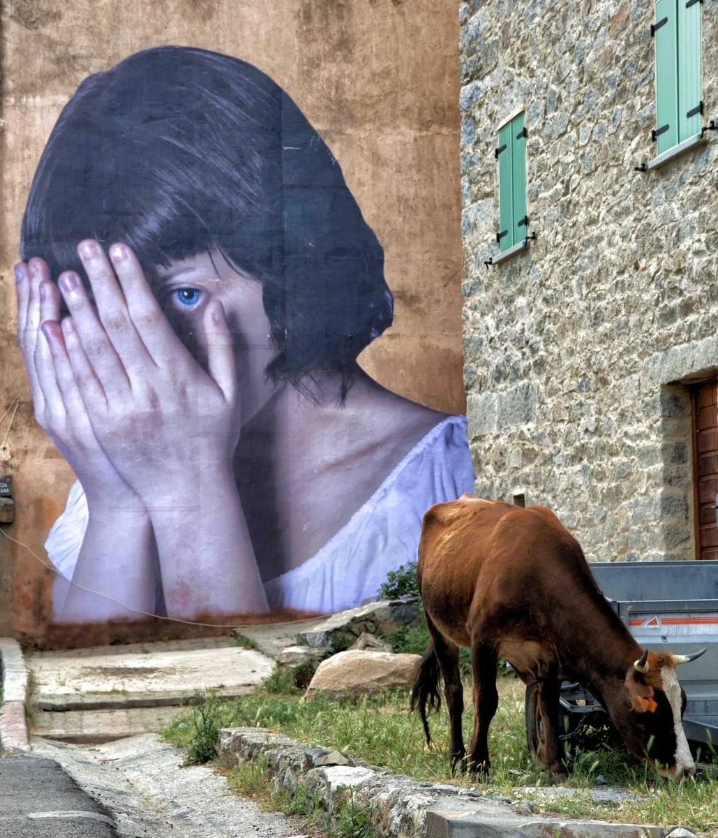 brababella's tweet photo. #Streetart by #Bifido @ #Lozzi, #Corsica, France, for #Popularte
More pics at: https://t.co/HHgmng6p6R
#streetartLozzi #streetartCorsica #streetartfrance #francestreetart #arteurbana #urbanart #murals #muralism #contemporaryart #artecontemporanea https://t.co/DBISXPlBnl