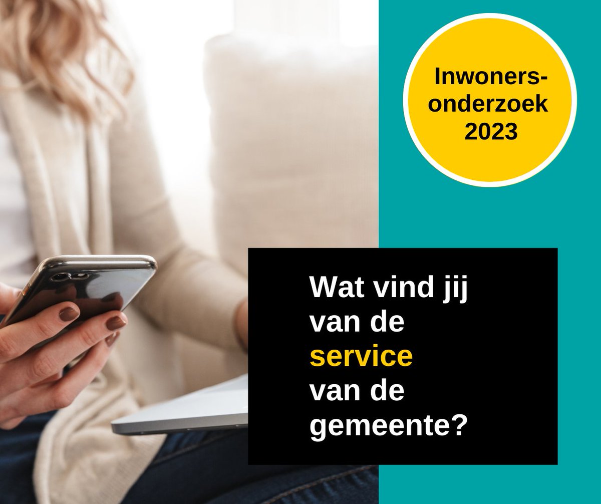 INWONERSONDERZOEK 2023 | De gemeente houdt van 20 februari tot 20 maart a.s. een inwonersonderzoek over service. Iedereen in Het Hogeland vanaf 18 jaar kan meedoen aan dit online onderzoek. bit.ly/3If0P33