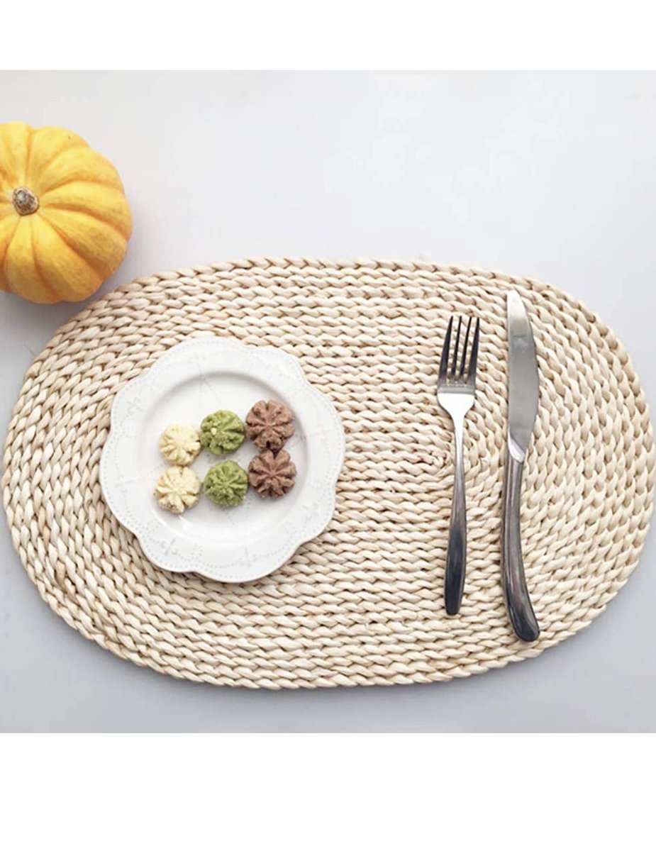 prettyperfectug's tweet photo. Random PRETTY PERFECT finds for your home: Placemats are a great way to protect your furniture from scratches or markings from plates or cups.

Fringe Placemat - 15k
Jute Placemat - 25k
Oval Placemat - 25k

Visit us at Mabirizi Complex Shop G41/ UK Mall Kansanga Shop L2-16. https://t.co/coEAwvOkBi
