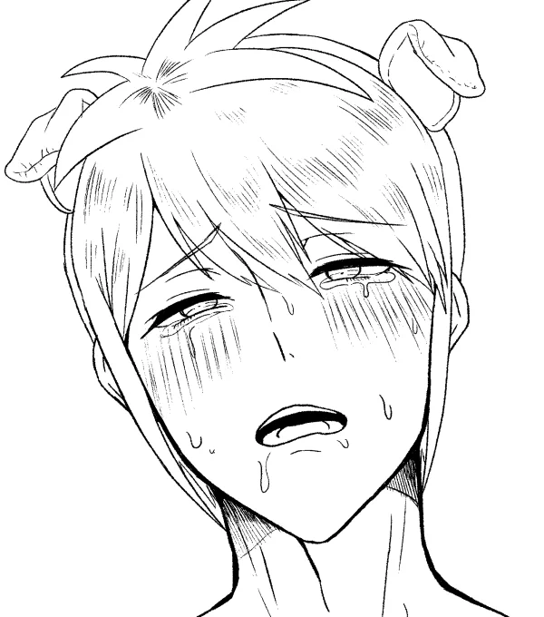 下書きの良さ死なさずに描けたかな?? 