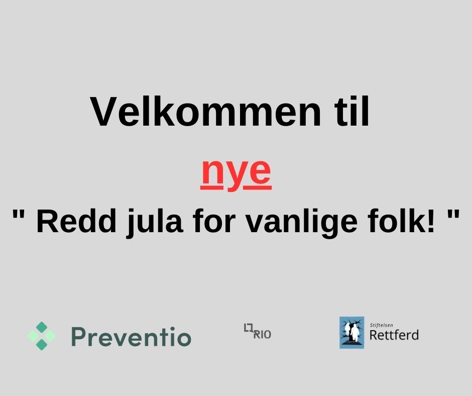 FB-gruppen "Redd jula for vanlige folk!" fortsetter! 
Denne gruppen var med på å synliggjøre hvilke utfordringer og problemer helt vanlige folk møtte før jul grunnet prisstigning, dyrt drivstoff og strøm. 
Nå får gruppa nytt liv! facebook.com/photo?fbid=101…