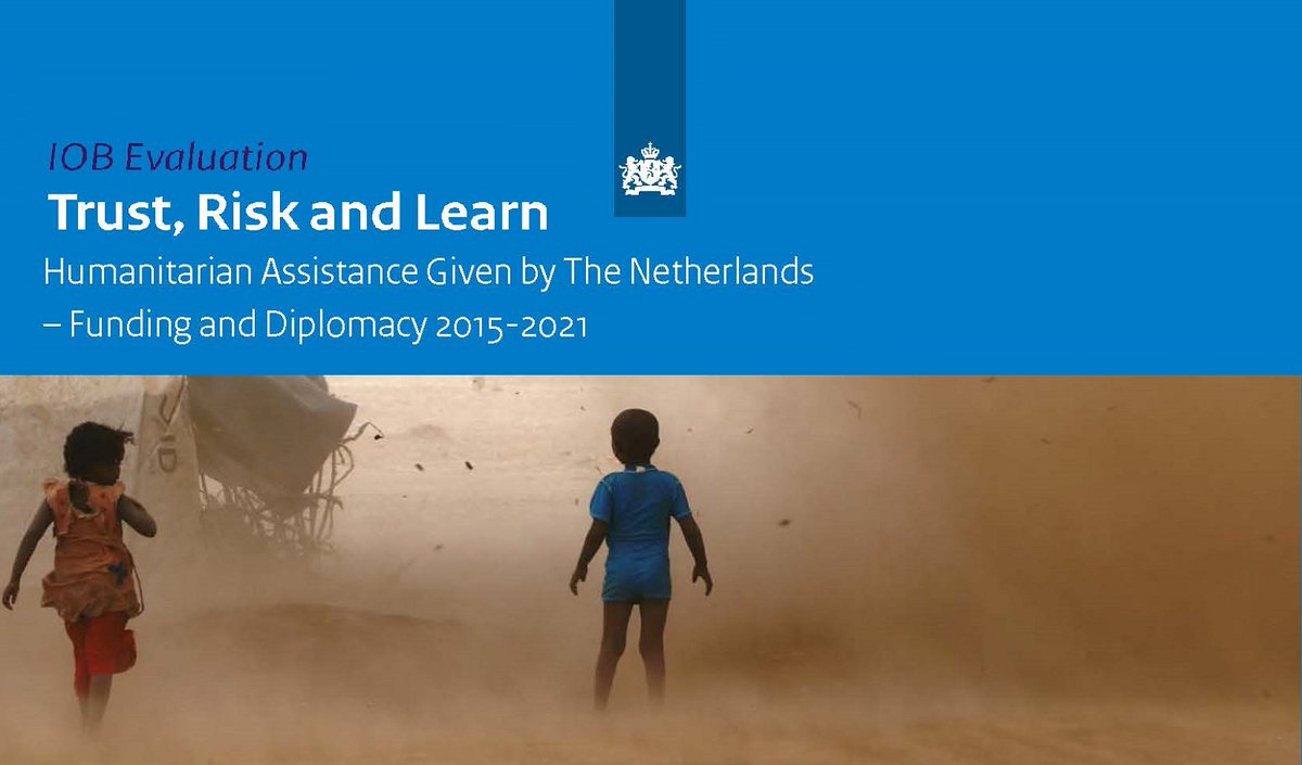 Evaluatie zes jaar humanitair beleid: Nederland maakt goede keuzes, maar lokale organisaties spelen nog niet de rol die hen toekomt 👉 iob-evaluatie.nl/resultaten/hum… 

#humanitarianassistance #humanitarian #ontwikkelingssamenwerking #beleidsevaluatie #policy #policyevaluation