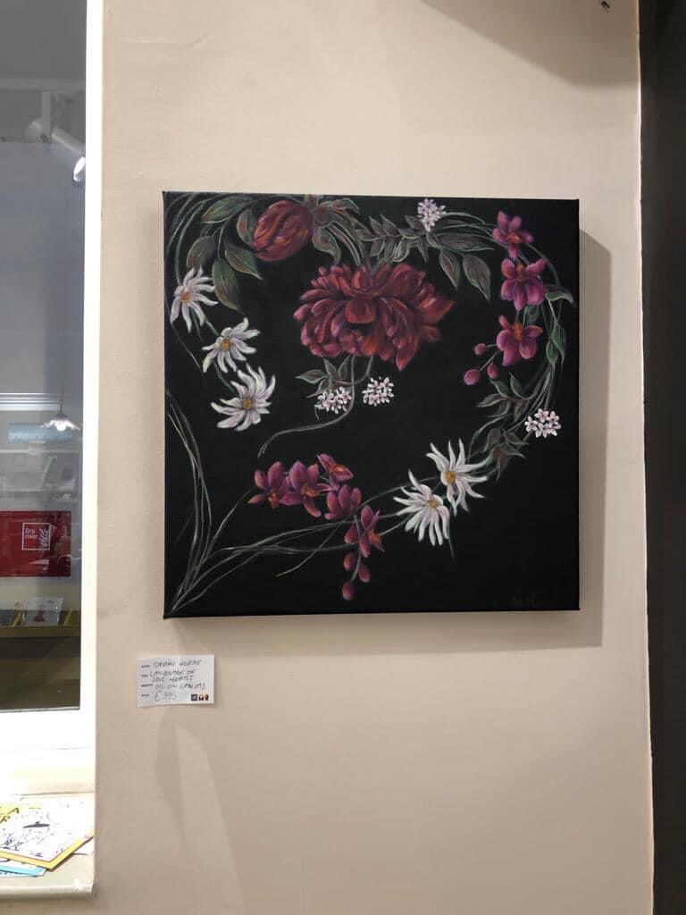 A special work on display at LSA Art Room exhibition.

#loveartwork #lovepainting #botanicalart #sarahhorne #artist