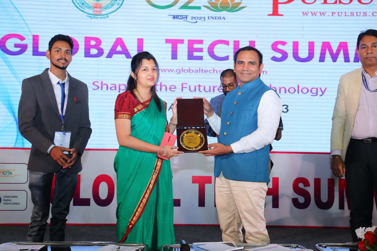 Health20Tech20's tweet photo. Sruthi Sahini, We are delighted with your presence on Global Tech Summit at #Vizag. Thank You for being a part of it with your significant Contribution at #GlobalTechSummit. We hope to see you again at the #Globalseries #technology #digitalwork #CEO https://t.co/CD6hy1pi4z