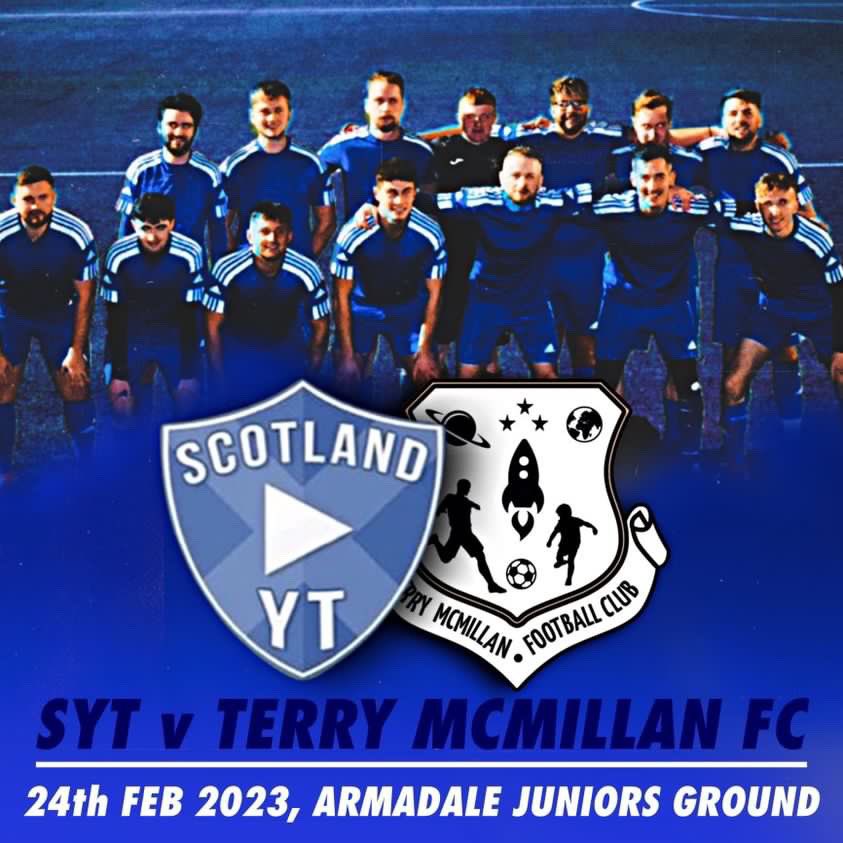 Razz on Twitter "RT YtScotland 🗓️ MATCHDAY 🚨 🆚 Terry McMillan FC 🏟️