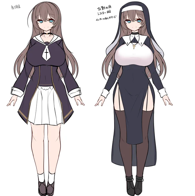 これはやりたいなって前描いてたシスター系変身ヒロインさんの絵を発掘したもの程よく前枝からなんか改めてやりたいかもしれなくもくなくない 