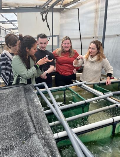 INTEGRATE_IMTA's tweet photo. Many thanks to @BEA_ULPGC for hosting our first presential meeting in the second phase of INTEGRATE project and to @ECOAQUA_IU for showing us their facilities and cultivation methods
#INTEGRATEproject #IMTA #Sustainability https://t.co/vXTEvraXMc