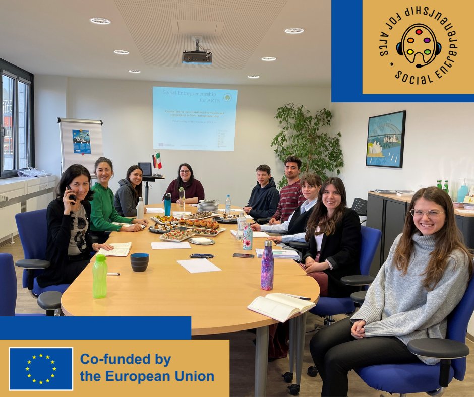 SE4Arts's tweet photo. The pilot testing of our course on social entrepreneurship 4 arts took place in Munich! In the next days it will also be tested in the other partner countries: Bulgaria, Cyprus, Greece, Ireland &amp; Italy.  
For more info: https://t.co/wEo1g9sKP3
#SE4Arts #art4socialchange #erasmus https://t.co/jfFmk7rkbA