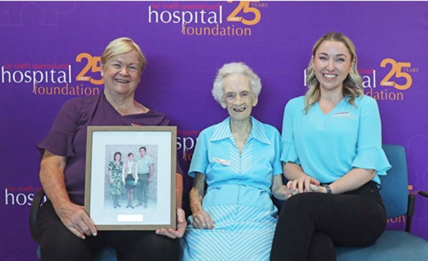 Mrs Swinton is our hero!
She has stepped up again and has helped us with a $250,000 donation to the Cancer Care Hub.
This inspirational lady is humble but so dedicated to helping others.
Read the story: bit.ly/FNQHFJoyceSwin…
Donate: bit.ly/FNQHFCancerCar…
#fnqhf #charity