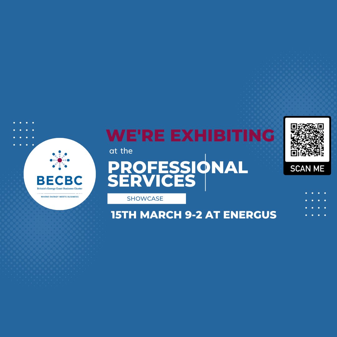 We're excited to announce that we'll be exhibiting at <a href="/becbc/">BECBC</a>'s Professional Services Showcase next month!

See event details here: becbusinesscluster.co.uk/events/becbc-p…

#BECBC #Cumbria #Showcase