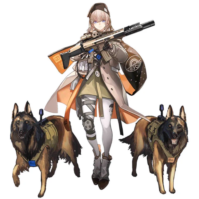 SCAR-L星5のAR陣形バフ:AR、RFに火力15%、命中20%スキル-パッシブ:戦闘開始後、偶数マスを'太陽の領域'にする。太陽マスに味方ユニットがいるなら1秒ごと自分に太陽エネルギーを1点。最大100。 