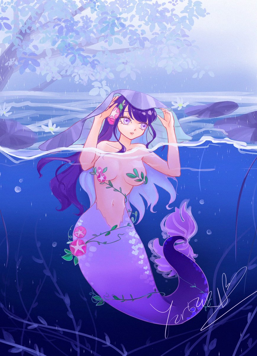 suygamind's tweet photo. Water nymph

#GenshinImpact  #RaidenShogun    #原神 #mikoei https://t.co/sXk00lyRl6