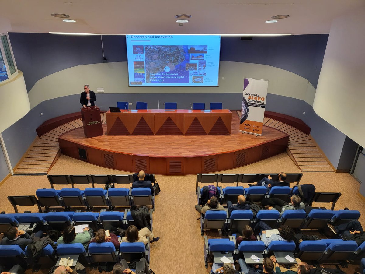IEEC_space's tweet image. #Today we are celebrating the #Catalonia #AI4EO Day on #ArtificialIntelligence applied to #EarthObservation and #RemoteSensing 🌍

🔹 Discussing about #synergies and initiatives to bring these fields together 💪

#AI #EO @IEEC_space @tic @AIRACat_eu @esa #philab @ICGCat @IIIACSIC