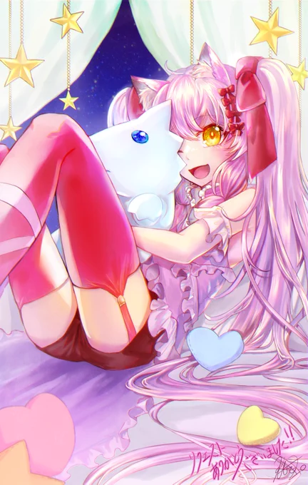 #Skeb ヨドミバチ様からのご依頼ではもう三枚も描かせていただきまして……いつもいつも、本当にありがとうございます～!! 
