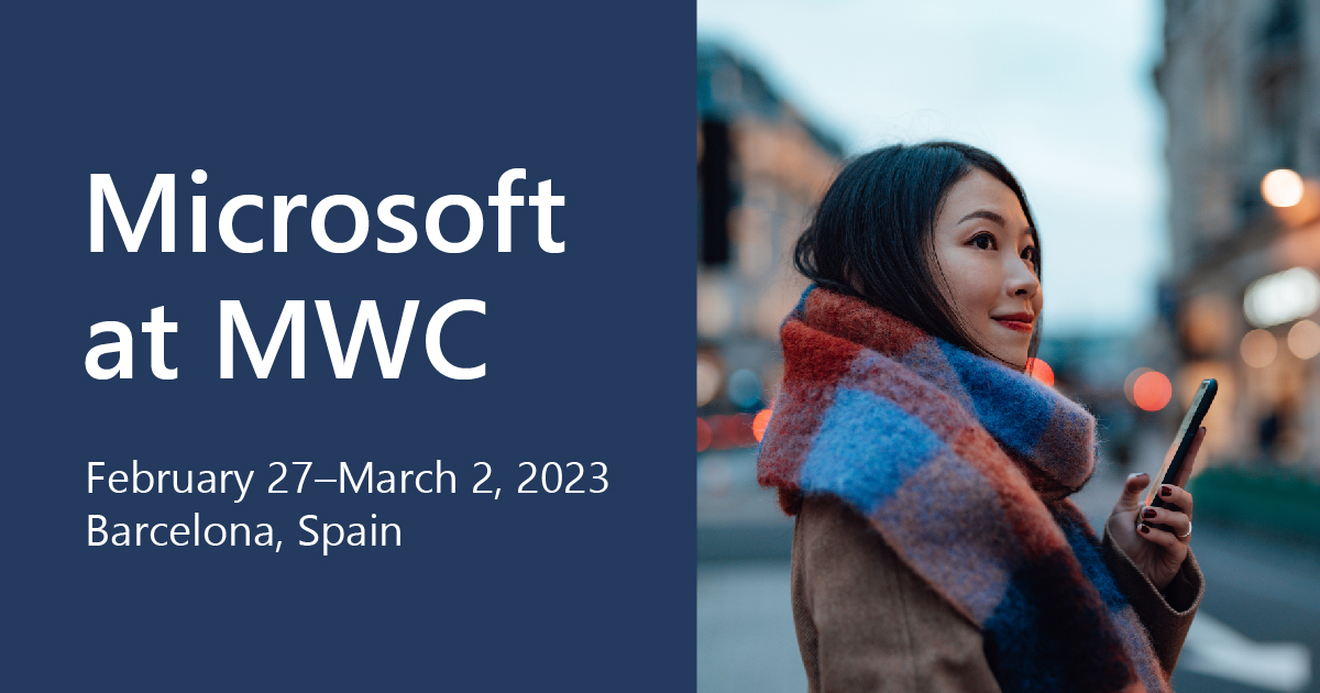 microsoftqatar's tweet image. Are you heading to #MWC23 on Feb 22 - March 2? 🙌

Visit our Microsoft booth located in Hall 3 Booth 3H30, to learn how Microsoft empowers telecommunications orgs to achieve more through a trusted and secure platform.

Learn more: msft.it/60115Z2GW

#MicrosoftMEA #MSCloud