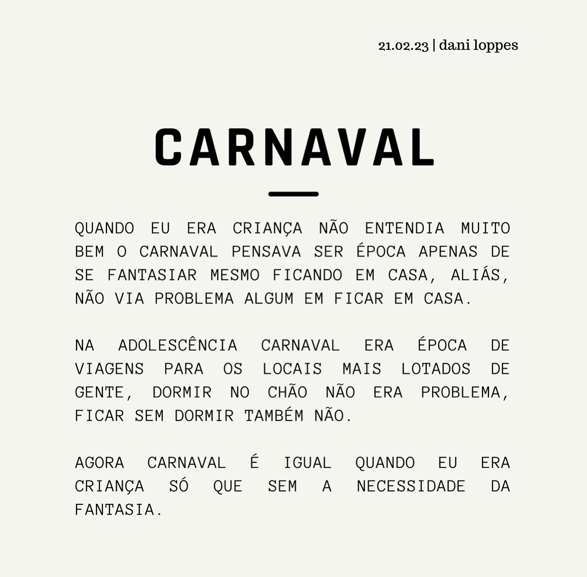 loppesdani's tweet image. #Carnaval2023