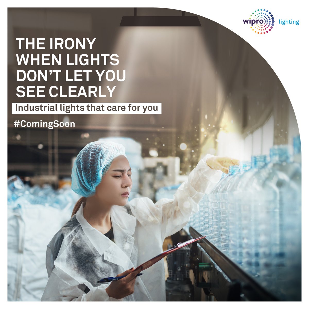 lighting_wipro's tweet photo. Stay tuned for a new industrial lighting solution that thinks human first! #ComingSoon #IndustrialLighting #LineManufacturing #WiproCAndIBusiness #WiproLighting #Wipro #HumanFriendly #HumanFirst #VisualComfort https://t.co/gMAcYCr0FT