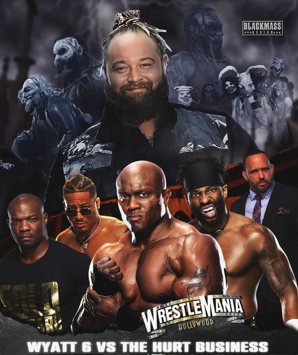 New prediction for #WrestleMania39 !
#wyatt6 vs #TheHurtBusiness 
#WWERaw #WWE