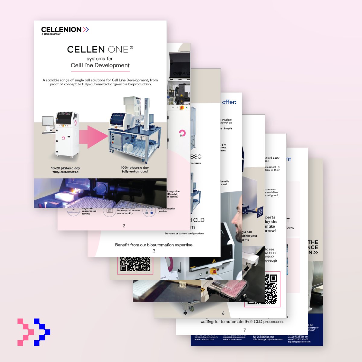 Cellenion's tweet photo. Cellenion provides a scalable range of single cell solutions for Cell Line Development, from proof of concept to fully-automated large-scale bioproduction.
Check out our new brochure to learn more: https://t.co/4LiK7MweXR
#celllinedevelopment #cellenONE #singlecell https://t.co/DizcwN3Al7