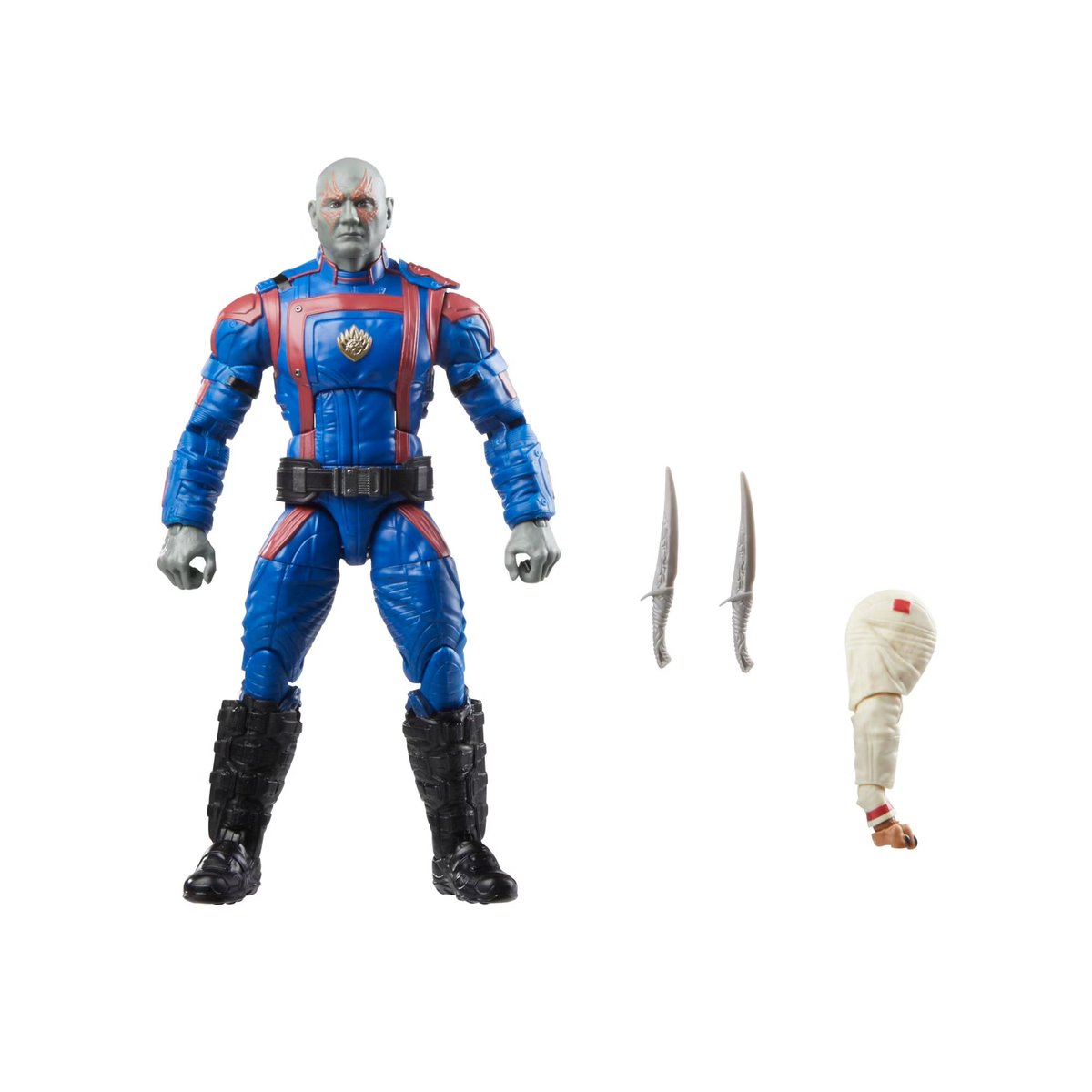 preterniadotcom's tweet photo. Hasbro Marvel Legends Guardians of the Galaxy Vol. 3 Cosmo BAF Wave: Star-Lord, Nebula, Drax, Mantis, Rocket, Kraglin,  and Adam Warlock. Preorders tomorrow at 1 PM EST. Full reveal and additional info at Gamerant - https://t.co/odaKKo3yvm https://t.co/C5eFUMjUMs