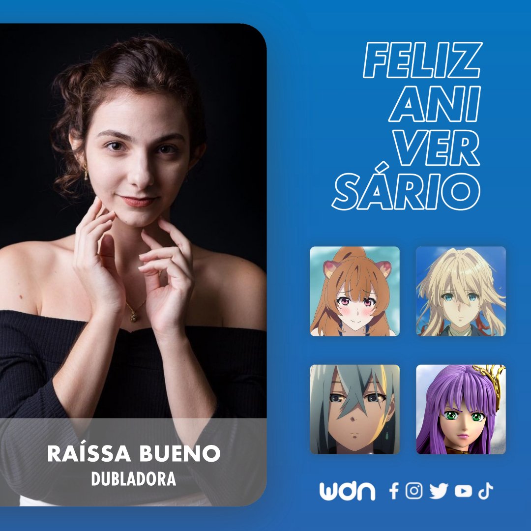 WDN - World Dubbing News on X: Raissa Bueno como Reika Tosu   / X