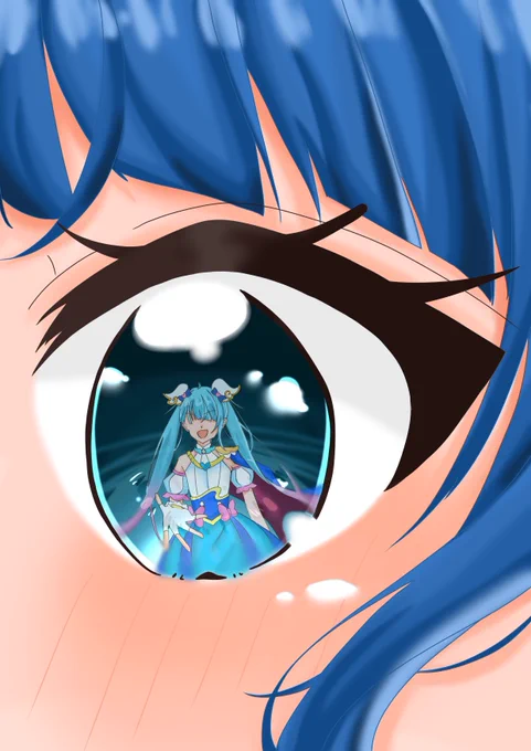最近、描いたイラスト#プリキュア 