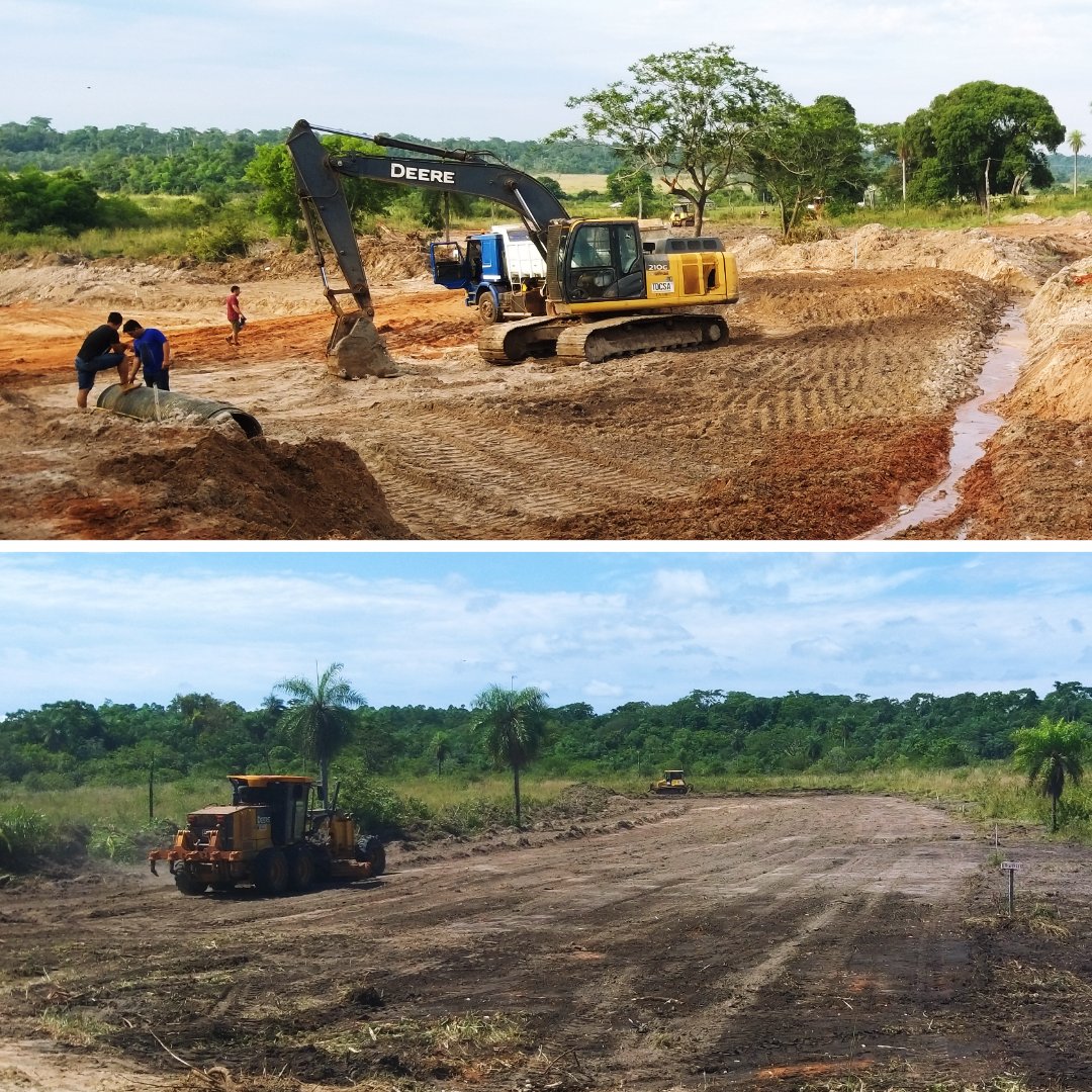 Tocsa_Tw's tweet image. Obra Conectividad San Pedro (Subcontrato TOCSA): arrancaron las obras del Proyecto de mejoras en la conectividad física del Departamento de San Pedro - Lote 1: Prog. 0+000 (cruce Yacare Ñee, Py 11) a prog. 50+000 (Long. 50 km)
#IngenieriaVial
#Pavimentos
#ConstruimosElFuturoHoy