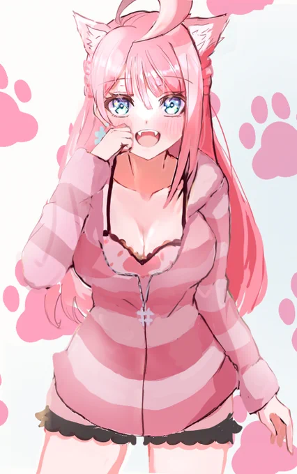 ネコの日らぶちゃ#らぶりえ #loveちゃん 