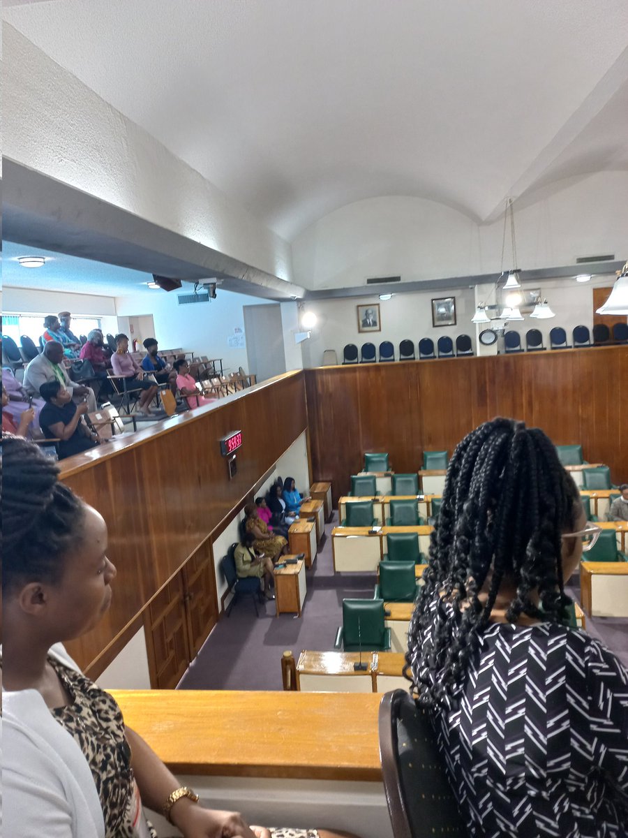 NatsCR's tweet photo. All-Female sitting of Parliament happening now. These young women were trained through the @_CIWiL YIWiL programme @ParlAmericas @unwomencarib 

Proud of them. 
#Passionate
 #Reasoned 
#Exuberant
#GenderEquality 
#GenderGap https://t.co/BvvQY8MWLj