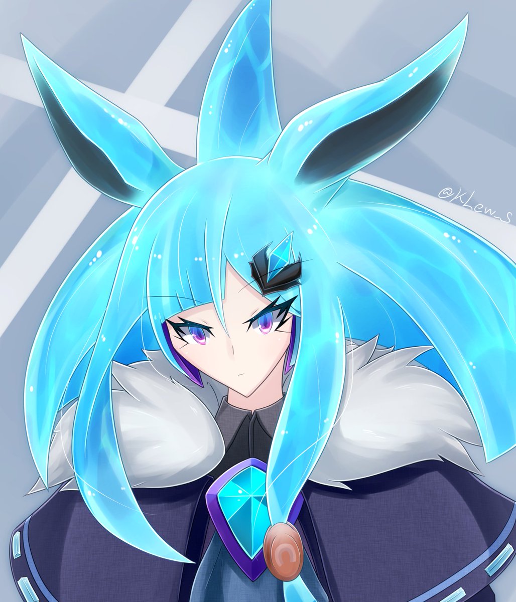 よその子、アイゾメリンドウさん!目力! 